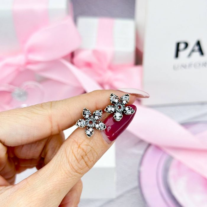 Срібні сережки Pandora Демогоргон Дивні дива - Зображення 5